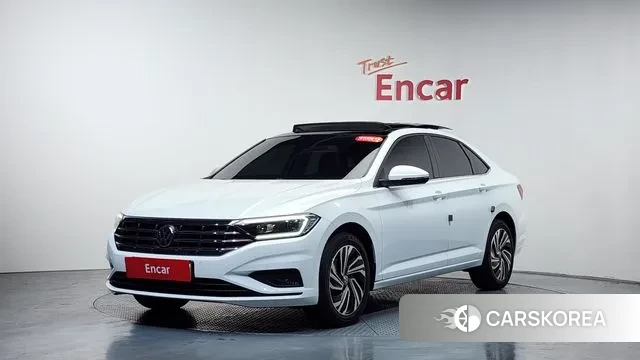 Volkswagen 7th Generation of Jetta 2020 Белый из Кореи