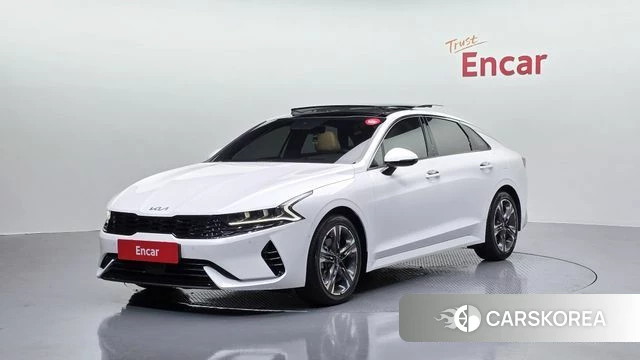Kia K5 Hybrid 3rd Generation 2021 Белый из Кореи