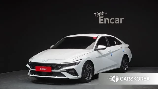 Hyundai The New Avante (CN7) 2024 Белый из Кореи