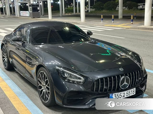 Mercedes-Benz AMG GT 2020 Серебристо-серый из Кореи