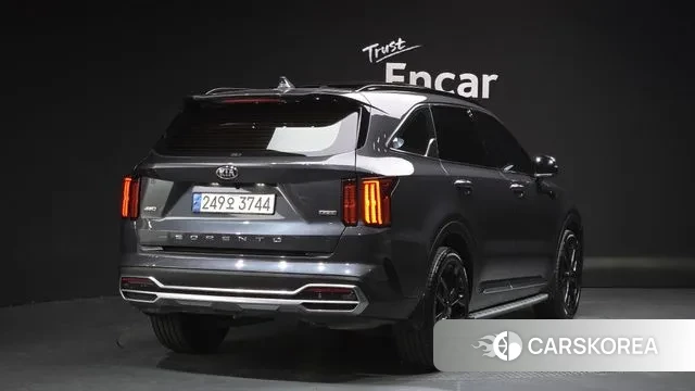 Kia Sorento 4th Generation 2021 Серый из Кореи