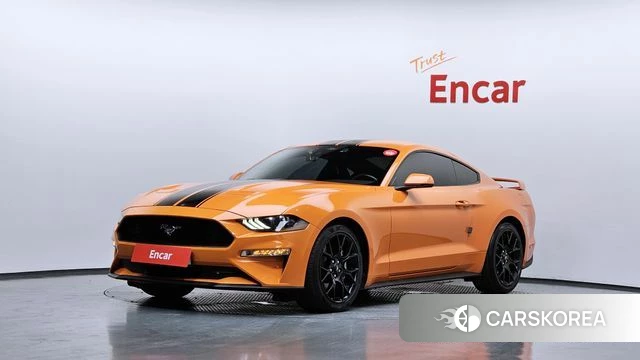 Ford Mustang 2020 Оранжевый из Кореи