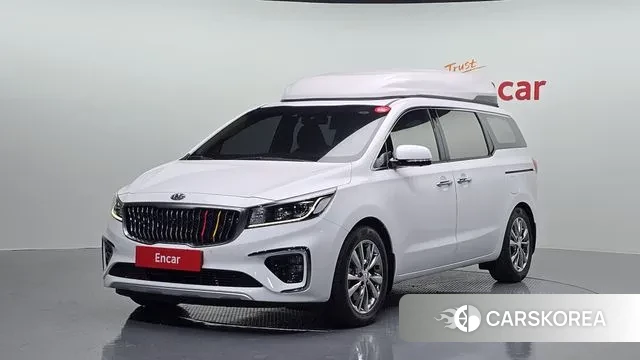 Kia The New Carnival 2018 Белый из Кореи