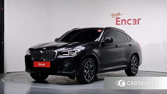 BMW X4 (G02) 2022 Серый из Кореи