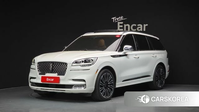 Lincoln Aviator 2nd generation 2021 Белый из Кореи