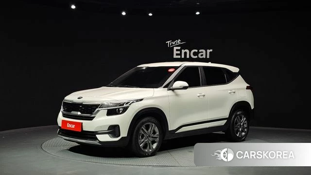Kia Seltos 2021 Белый из Кореи