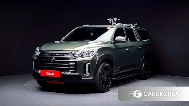 Ssangyong The New Rexton Sports Cannes 2022 Темно-зеленый из Кореи