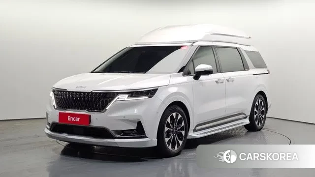 Kia Carnival 4th generation 2023 Белый из Кореи
