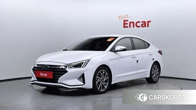 Hyundai The New Avante AD 2019 Белый из Кореи