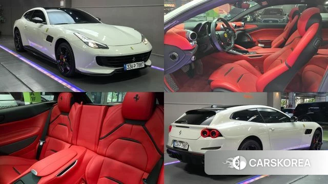 Ferrari GTC4 Russo 2019 Белый из Кореи