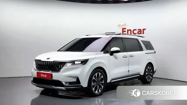 Kia Carnival 4th generation 2021 Белый из Кореи