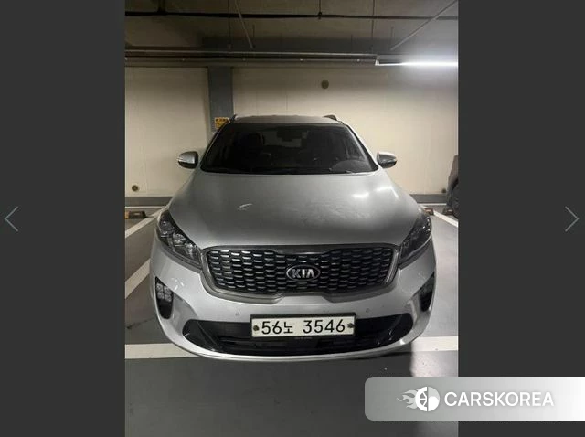 Kia The New Sorento 2018 Серебристо-серый из Кореи