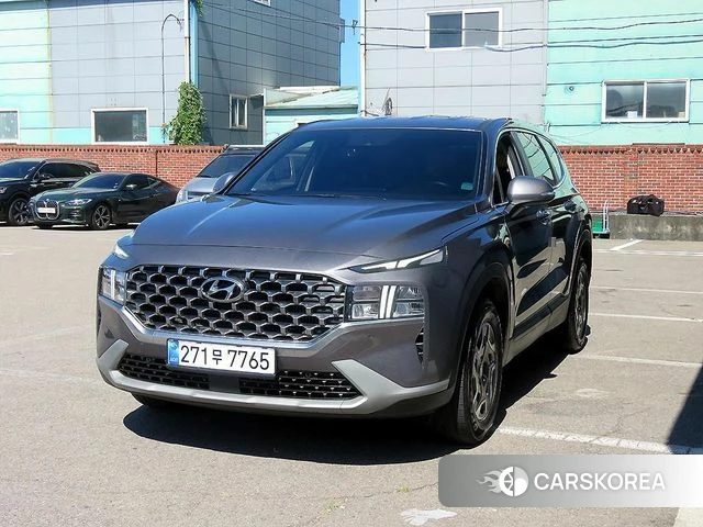 Hyundai The New Santa Fe 2022 Серый из Кореи