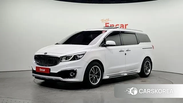 Kia All New Carnival 2018 Белый из Кореи