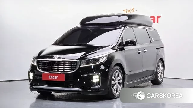 Kia The New Carnival 2018 Черный из Кореи