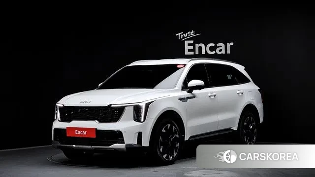 Kia The New Sorento 4th Generation 2023 Белый из Кореи