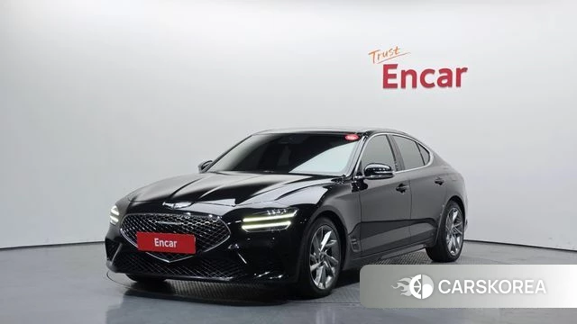 Genesis The New G70 2021 Черный из Кореи