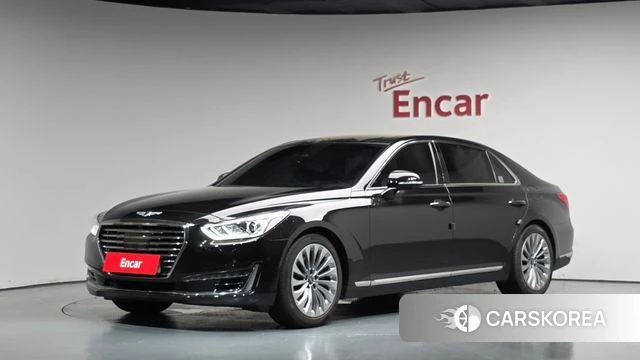 Genesis EQ900 2018 Черный из Кореи