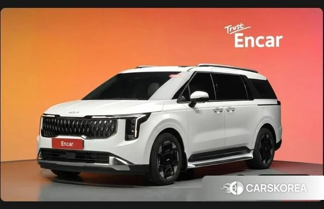 Kia The New Carnival 4th Generation 2025 Белый из Кореи