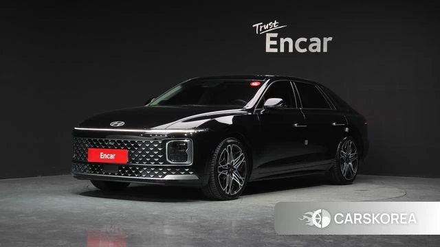 Hyundai Grandeur Hybrid (GN7) 2023 Черный из Кореи