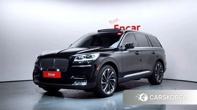 Lincoln Aviator 2nd generation 2021 Черный из Кореи