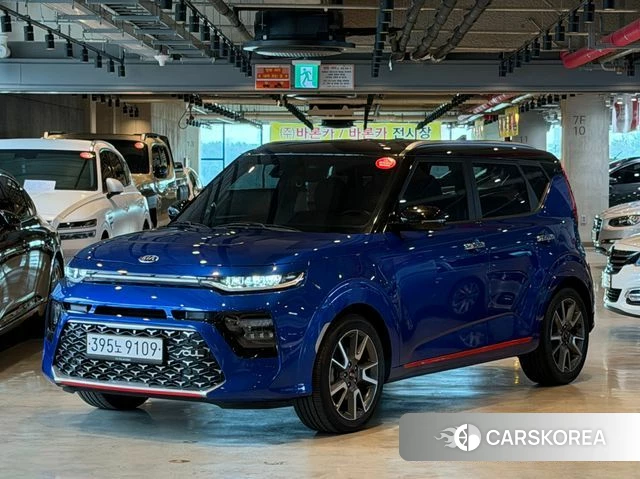 Kia Soul Booster 2019 Синий из Кореи