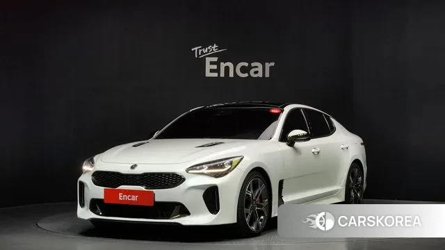 Kia Stinger 2018 Белый из Кореи