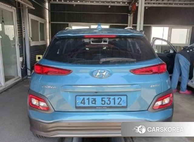 Hyundai Kona Electric 2019 Синий из Кореи