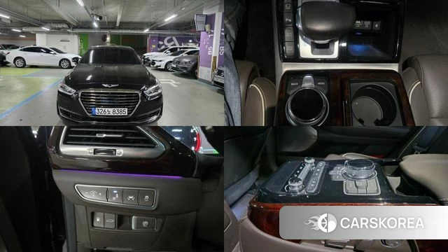 Genesis EQ900 2018 Черный из Кореи