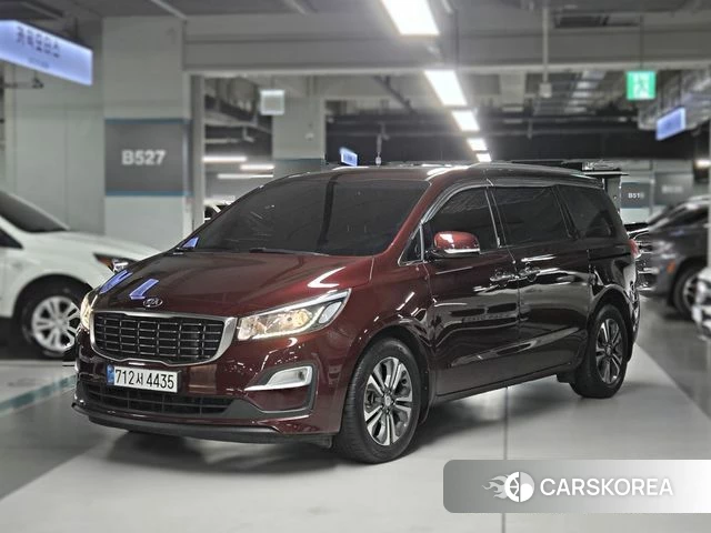 Kia The New Carnival 2019 Красный из Кореи