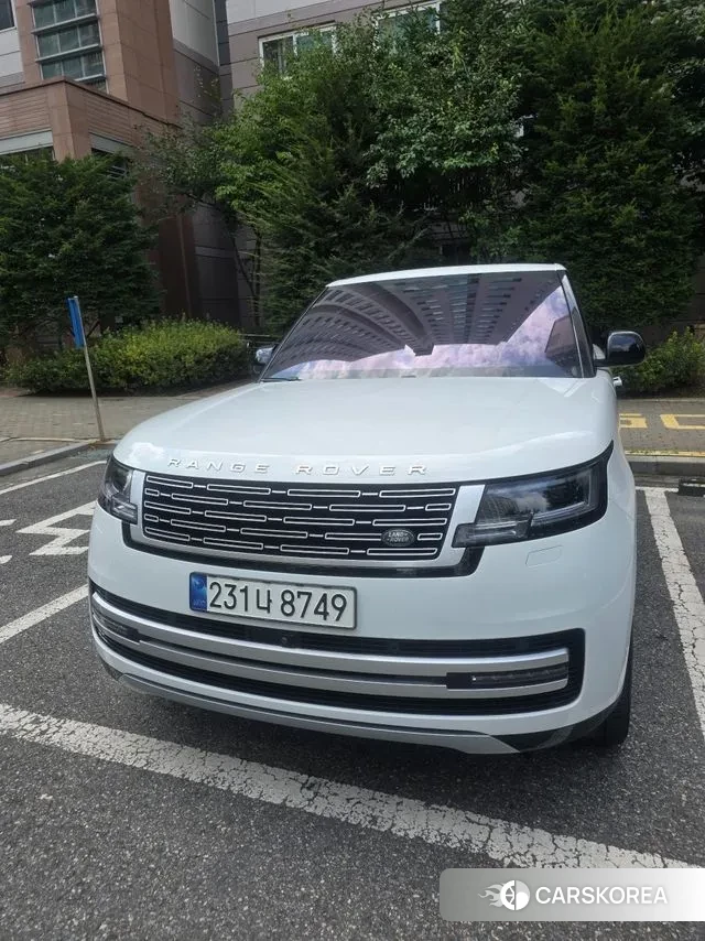 Land Rover Range Rover 5th Generation 2023 Белый из Кореи