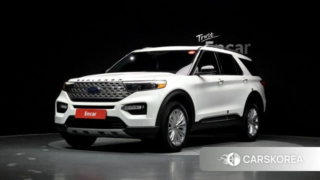 Ford Explorer 6th Generation 2022 Белый из Кореи