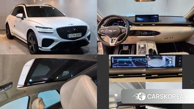 Genesis GV70 2023 Белый из Кореи