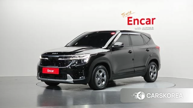 Kia The New Seltos 2023 Черный из Кореи