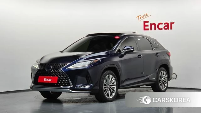Lexus RX450h 4th generation 2021 Синий из Кореи