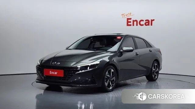 Hyundai Avante (CN7) 2022 Серый из Кореи