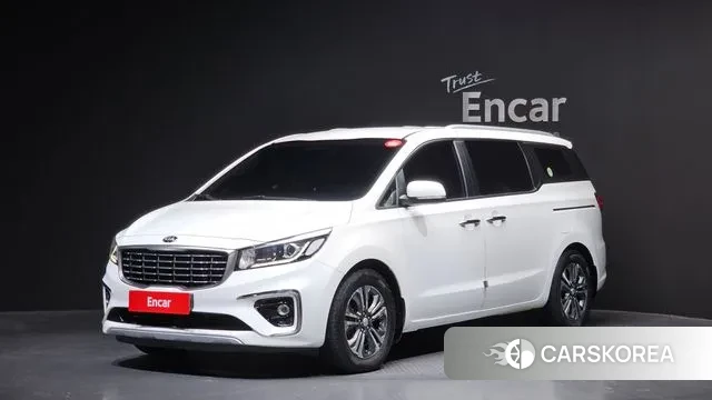 Kia The New Carnival 2018 Белый из Кореи