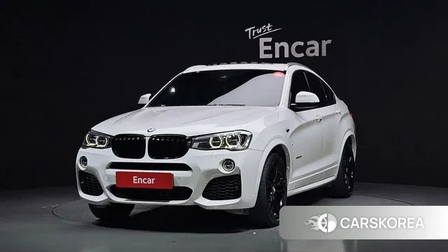 BMW X4 (F26) 2018 Белый из Кореи