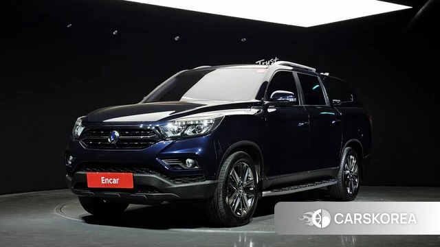 Ssangyong Rexton Sports 2018 Синий из Кореи