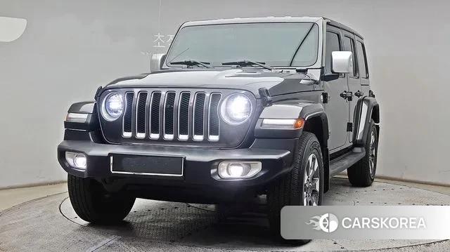 Jeep Wrangler (JL) 2021 Серый из Кореи