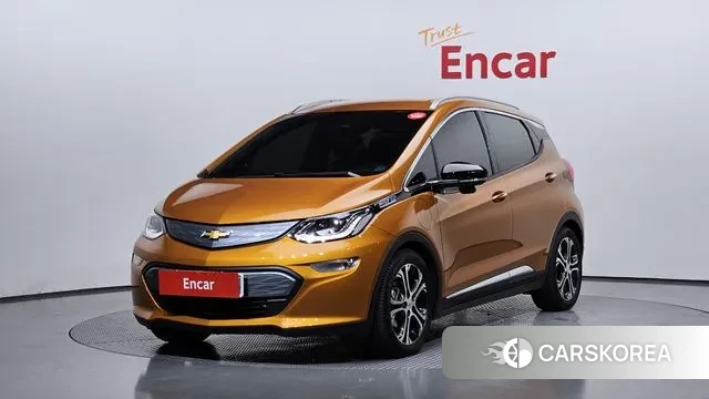 Chevrolet (GM Daewoo) Bolt EV 2018 Оранжевый из Кореи