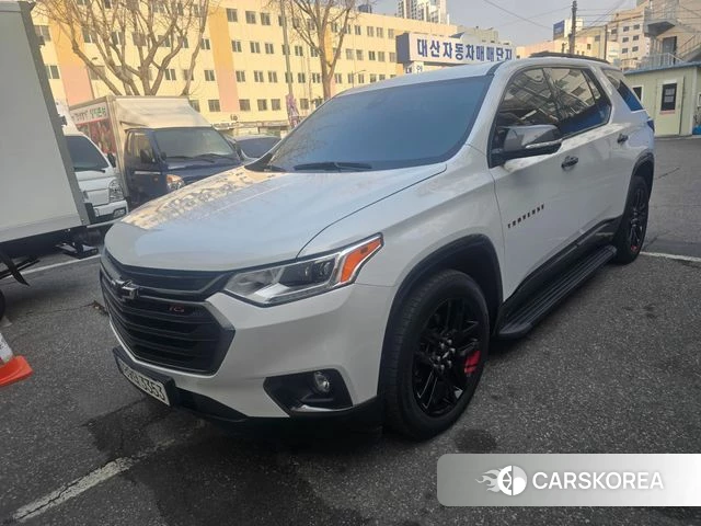 Chevrolet (GM Daewoo) Traverse 2021 Белый из Кореи