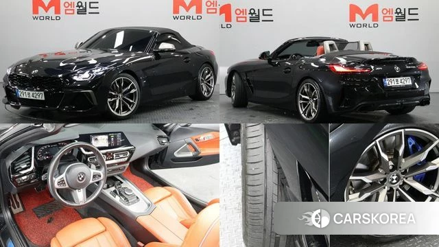 BMW Z4 (G29) 2021 Черный из Кореи