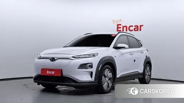 Hyundai Kona Electric 2019 Белый из Кореи
