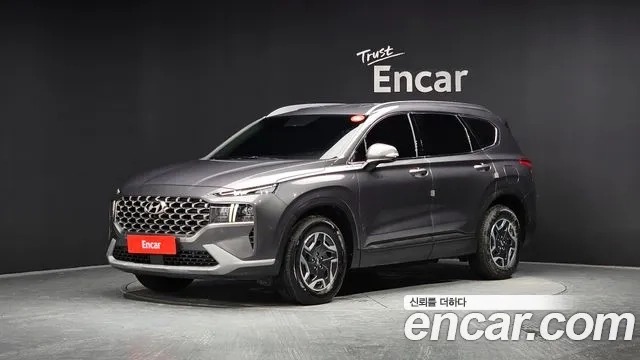 Hyundai The New Santa Fe 2022 Серый из Кореи