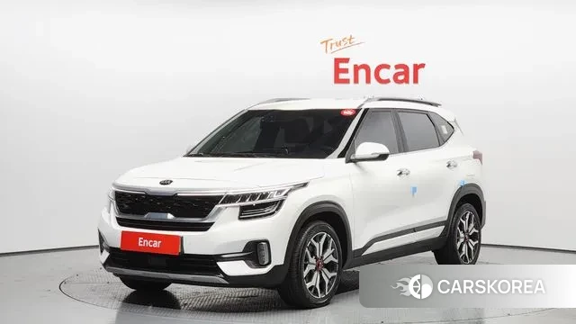 Kia Seltos 2021 Белый из Кореи
