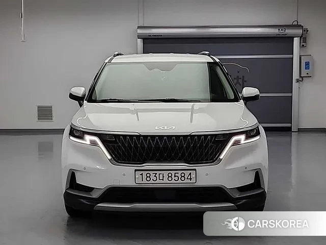 Kia Carnival 4th generation 2023 Белый из Кореи