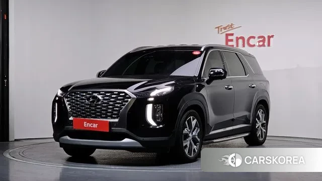 Hyundai Palisade 2021 Черный из Кореи