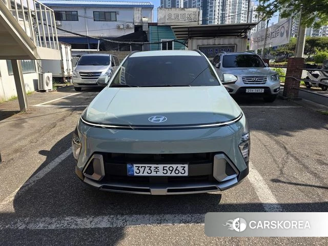 Hyundai Kona Hybrid (SX2) 2025 Синий нефрит из Кореи