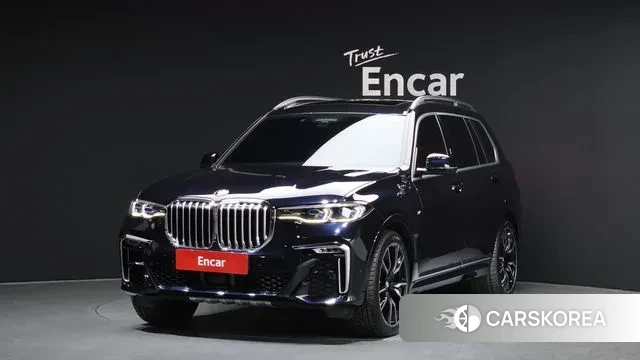 BMW X7 (G07) 2020 Синий из Кореи